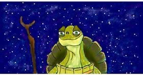 Drawing of tortoise by Sam