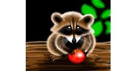 Drawing of apple by Sumafela