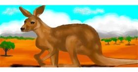 Känguru-Zeichnung von Debidolittle