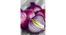 Drawing of onion by ⋆su⋆vinci彡