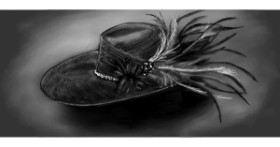 Drawing of feather by Çhåching
